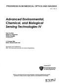 Advanced environmental, chemical, and biological sensing technologies IV