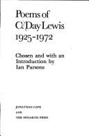 The poems of C. Day Lewis, 1925-1972
