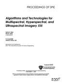 Algorithms and technologies for multispectral, hyperspectral, and ultraspectral imagery XIII