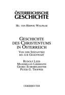Geschichte des Christentums in Österreich