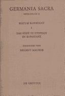 Die Bistümer der Kirchenprovinz Mainz. Das Bistum Konstanz I. Das Stift St. Stephan in Konstanz (German Edition)