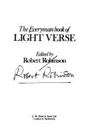 The Everyman Book of Light Verse
