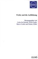 Fichte und die Aufklärung
