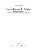 Nationalisierung der Religion
