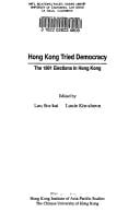 Hong Kong tried democracy