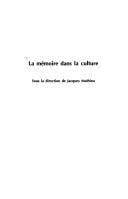 La mémoire dans la culture