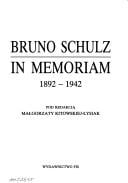 Bruno Schulz in memoriam 1892-1942