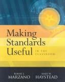 Making standards useful in the classroom