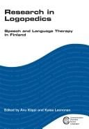 Research in logopedics