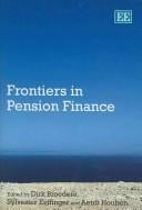 Frontiers in pension finance