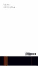 Die Ordnung der Bildung