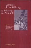 Vernunft der Aufklärung-Aufklärung der Vernunft