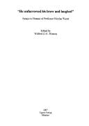 "He unfurrowed his brow and laughed"