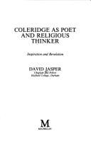 Coleridge as poet and religious thinker