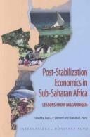 Post-stabilization economics in Sub-Saharan Africa