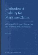 Limitation of liability for maritime claims