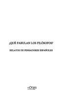 Qué fabulan los filósofos?