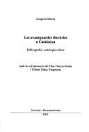 Les avantguardes literàries a Catalunya
