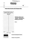 Globalizing talent and human capital