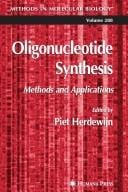 Oligonucleotide synthesis