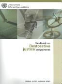 Handbook on restorative justice programmes