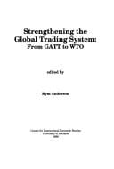 Strengthening the global trading system
