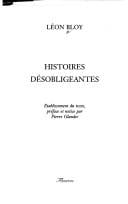 Histoires désobligeantes