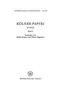 Kölner Papyri (P. Köln)