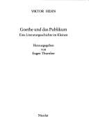 Goethe und das Publikum