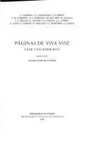 Páginas de viva voz