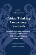 A guide for educators to critical thinking competency standards