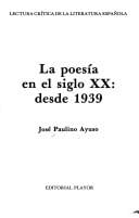 La poesía en el siglo XX