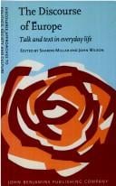 The discourse of Europe