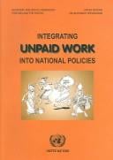 Integrating Upaid Work Into National Policies