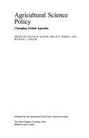 Agricultural science policy