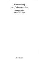 Übersetzung und Dekonstruktion