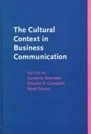 The cultural context in business communication