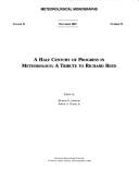 A half century of progress in meteorology