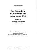 Das Evangelium im Abendland und in der Neuen Welt