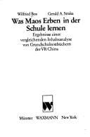 Was Maos Erben in der Schule lernen