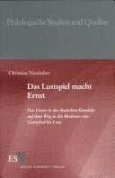Das Lustspiel macht Ernst