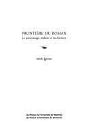 Frontière du roman