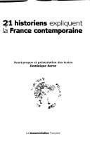21 historiens expliquent la France contemporaine