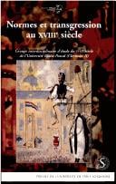 Normes et transgression au XVIIIe siècle