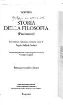 Storia della filosofia