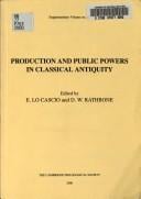 Production and public powers in classical antiquity