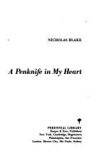A penknife in my heart
