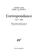 Correspondance, 1917-1949