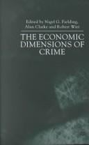 The economic dimensions of crime