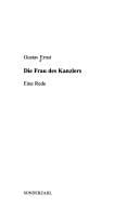 Die Frau des Kanzlers: eine Rede